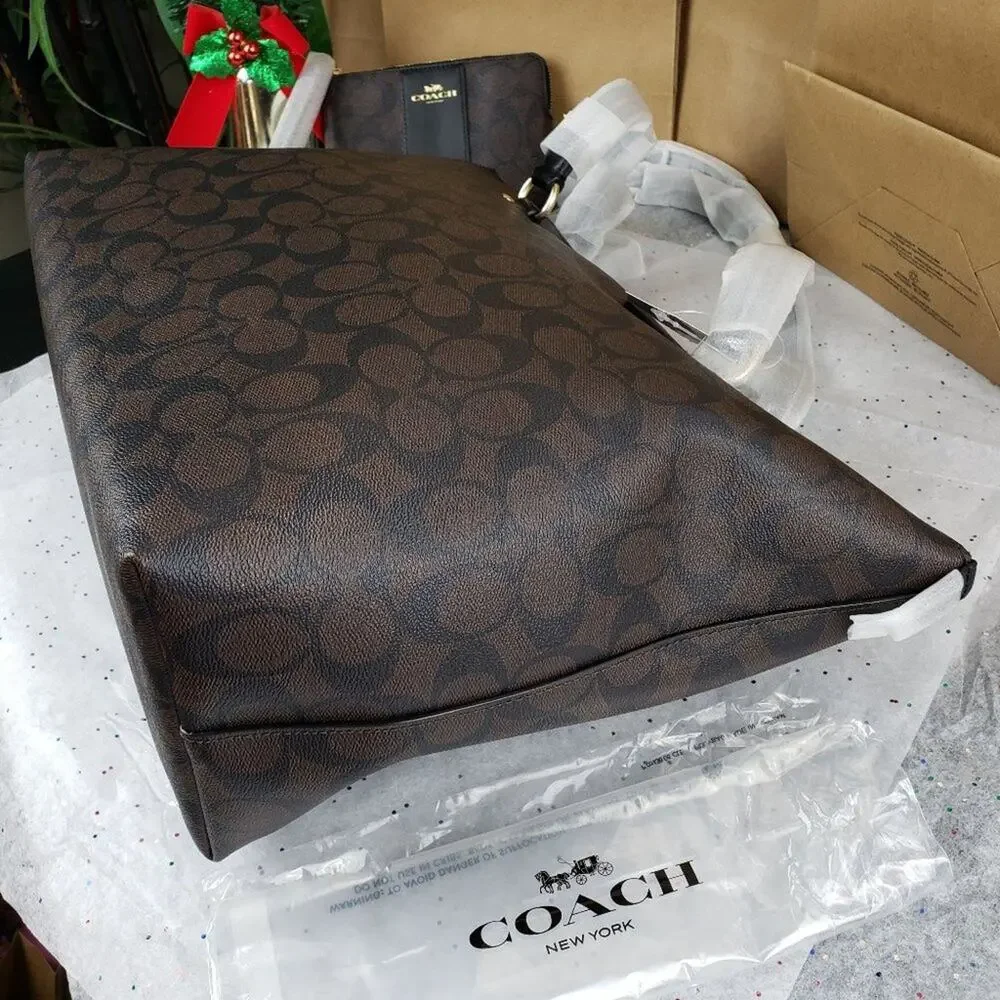 COACH Gallery Tote & Wallet Combo NWT
